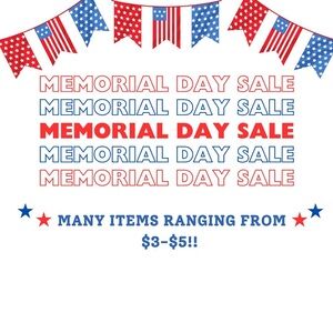 🇺🇸Memorial Day Sale!!!🇺🇸